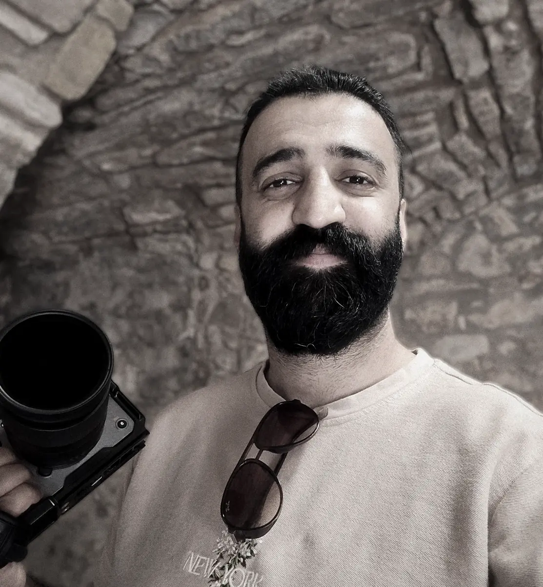 Portrait of Haider (IMHAIDEE), Creative Director and Filmmaker based in Leeds